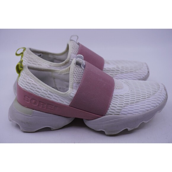 SOREL Kinetic Impact Il Women's 6.5 M Pink White Strap Slip-On Sneakers - Picture 1 of 7